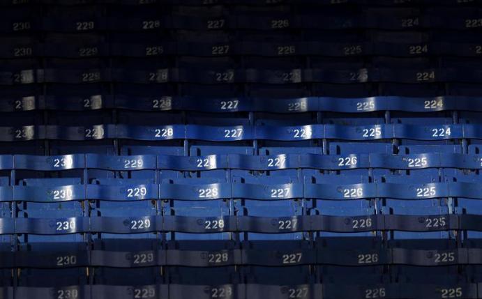 Die Partie des FC Everton gegen Manchester City im Goodison Park wurde abgesagt. Foto: Catherine Ivill/PA Wire/dpa