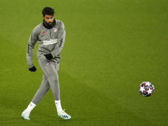 Möchte dem Vernehmen nach seinen Arbeitgeber wechseln: Diego Costa von Atlético Madrid. Foto: Martin Rickett/PA Wire/dpa