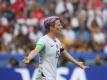 Hatte ihren eigenen Verband (USSF) im Frühjahr 2019 wegen Diskriminierung verklagt.: US-Starspielerin Megan Rapinoe. Foto: Sebastian Gollnow/dpa