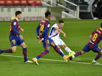 Ohne Messi holt Barca nur ein 1:1 gegen SD Eibar Ohne Messi holt Barca nur ein 1:1 gegen SD Eibar