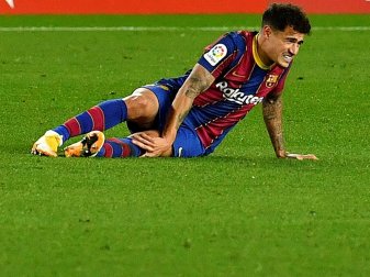 Coutinho wird dem FC Barcelona wohl länger fehlen Coutinho wird dem FC Barcelona wohl länger fehlen