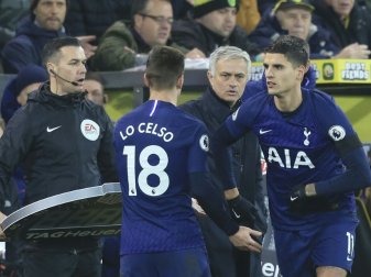 Erik Lamela (r.) und Giovani Lo Celso droht Ärger
