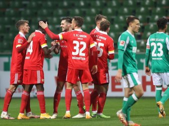 Union Berlin schlägt Werder Bremen mit 2:0 Union Berlin schlägt Werder Bremen mit 2:0