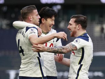 Tottenham hatte mit Leeds United keine Probleme. Foto: Ian Walton/PA Wire/dpa