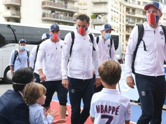 Das Trainerteam um Thomas Tuchel (r.)