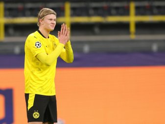Dortmunds genesener Torjäger Erling Haaland 