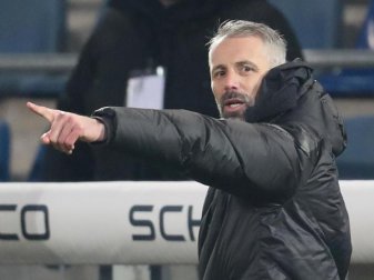 Marco Rose gönnt Gladbach-Sportchef Max Eberl noch ein paar ruhige Tage. Foto: Friso Gentsch/dpa Marco Rose gönnt Gladbach-Sportchef Max Eberl noch ein paar ruhige Tage. Foto: Friso Gentsch/dpa