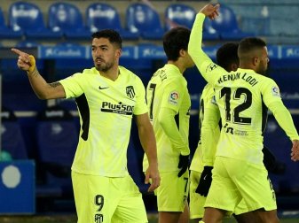 Luis Suarez (l.) erzielte den Siegtreffer Luis Suarez (l.) erzielte den Siegtreffer