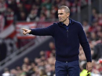 Athletic Bilbao hat sich von Trainer Gaizka Garitano getrennt. Foto: Alvaro Barrientos/AP/dpa Athletic Bilbao hat sich von Trainer Gaizka Garitano getrennt. Foto: Alvaro Barrientos/AP/dpa