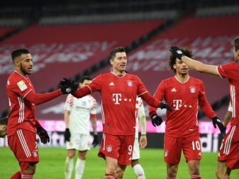 Robert Lewandowski mit zwei Treffern gegen Mainz 05