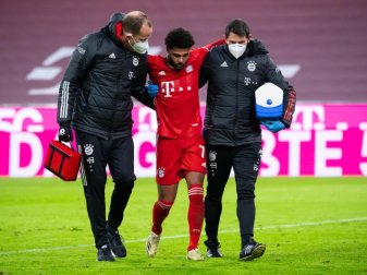 Serge Gnabry wurde gegen Mainz verletzt ausgewechselt. Foto: Sven Hoppe/dpa