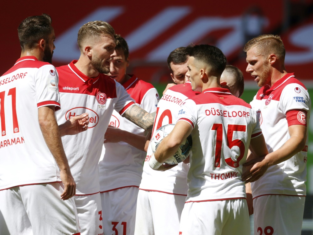 Fortuna Düsseldorf ist weiterhin auf Erfolgskurs