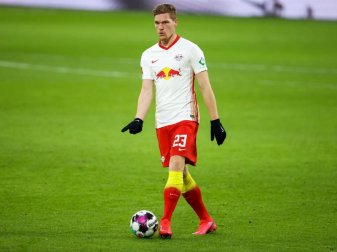 Hat mit RB Leipzig den Anspruch auf einen Spitzenplatz in der Bundesliga: Marcel Halstenberg. Foto: Jan Woitas/dpa-Zentralbild/dpa