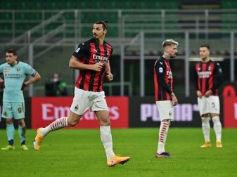 Zlatan Ibrahimovic feiert eine gelungene Rückkehr