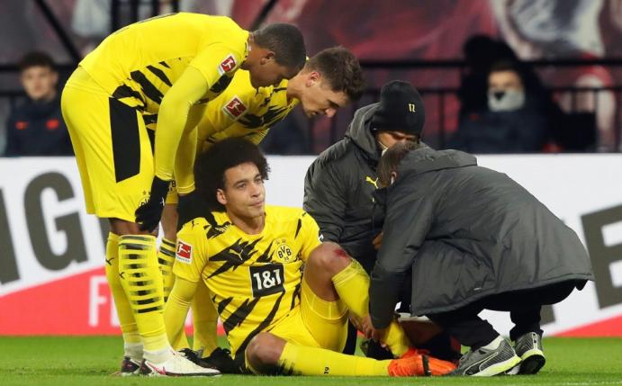 Axel Witsel musste verletzt ausgewechselt werden