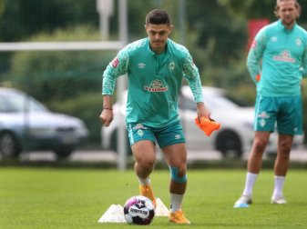 Könnte gegen Augsburg wieder auf dem Platz stehen: Bremens Milot Rashica. Foto: Karl-Josef Hildenbrand/dpa Könnte gegen Augsburg wieder auf dem Platz stehen: Bremens Milot Rashica. Foto: Karl-Josef Hildenbrand/dpa