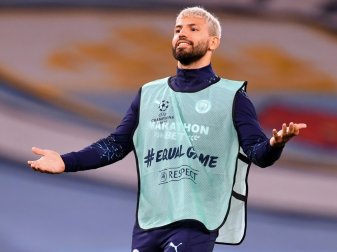 Torjäger Sergio Agüero befindet sich in Selbstisolation Torjäger Sergio Agüero befindet sich in Selbstisolation