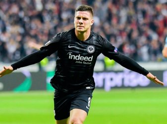 Geht wieder für Eintracht Frankfurt auf Torejagd: Luka Jovic. Foto: Uwe Anspach/dpa