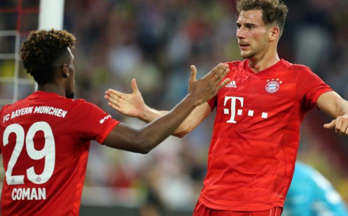 Goretzka (r.) und Coman sind bei den Bayern wieder dabei