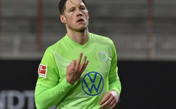 Wolfsburgs Wout Weghorst hat in der laufenden Saison bereits elf Tore in der Bundesliga erzielt. Foto: John Macdougall/AFP-Pool/dpa-mag