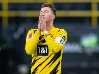 BVB-Star Marco Reus nahm die Schuld für das Remis gegen den FSV Mainz 05 auf sich. Foto: Guido Kirchner/dpa-Pool/dpa