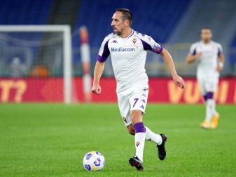 Franck Ribery wurde zur Halbzeit ausgewechselt Franck Ribery wurde zur Halbzeit ausgewechselt
