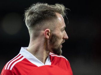 Florian Hübner hat sich im Training des 1. FC Union Berlin eine Verletzung zugezogen. Foto: Andreas Gora/dpa-Pool/dpa Florian Hübner hat sich im Training des 1. FC Union Berlin eine Verletzung zugezogen. Foto: Andreas Gora/dpa-Pool/dpa