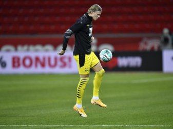 Um BVB-Stürmer Erling Haaland gibt es immer wieder Wechselgerüchte. Foto: Martin Meissner/Pool AP/dpa Um BVB-Stürmer Erling Haaland gibt es immer wieder Wechselgerüchte. Foto: Martin Meissner/Pool AP/dpa