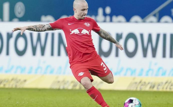 Leistungsträger bei RB Leipzig: Angeliño. Foto: Uwe Anspach/dpa