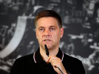 Oliver Ruhnert, Geschäftsführer Profifußball beim FC Union Berlin. Foto: Soeren Stache/dpa-Zentralbild/dpa Oliver Ruhnert, Geschäftsführer Profifußball beim FC Union Berlin. Foto: Soeren Stache/dpa-Zentralbild/dpa
