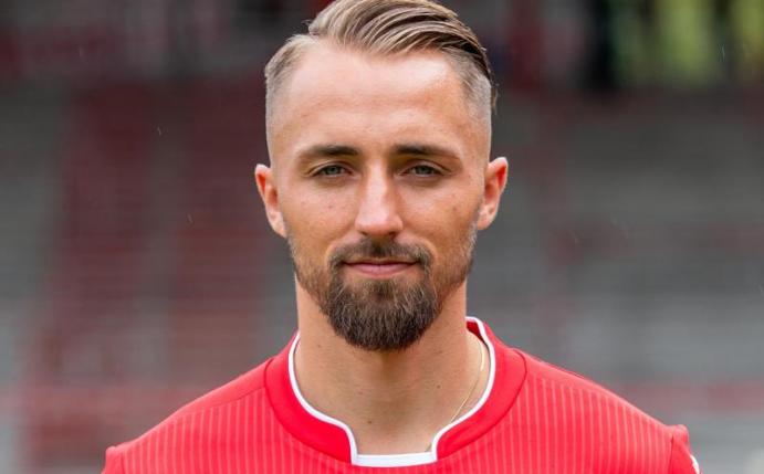 Für zwei Spiele gesperrt: Union Berlins Abwehrspieler Florian Hübner. Foto: Andreas Gora/dpa