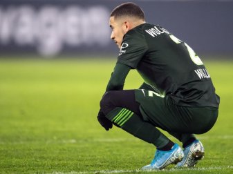 Steht vor einem Transfer zu Schalke: Wolfsburgs William. Foto: Swen Pförtner/dpa Steht vor einem Transfer zu Schalke: Wolfsburgs William. Foto: Swen Pförtner/dpa