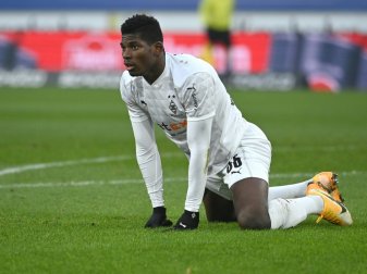 Sitzt bei Gladbach nur auf der Bank: Breel Embolo Sitzt bei Gladbach nur auf der Bank: Breel Embolo