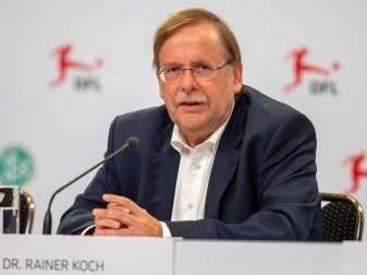 Vertritt den DFB künftig bei DFL-Sitzungen: Rainer Koch. Foto: Andreas Gora/dpa