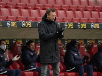 Sah in Mainz nicht viel Erwärmendes: RB-Coach Julian Nagelsmann. Foto: Hasan Bratic/dpa Sah in Mainz nicht viel Erwärmendes: RB-Coach Julian Nagelsmann. Foto: Hasan Bratic/dpa