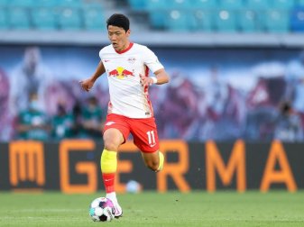 Hee-chan Hwang kommt bei RB Leipzig nur selten zum Einsatz. Foto: Jan Woitas/dpa-Zentralbild/dpa Hee-chan Hwang kommt bei RB Leipzig nur selten zum Einsatz. Foto: Jan Woitas/dpa-Zentralbild/dpa