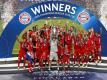 Der FC Bayern verbesserte sich in einem Platz in der Geldrangliste dem Deloitte-Report «Football Money League». Foto: Matthew Childs/Pool Reuters/AP/dpa