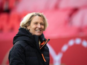 Martina Voss-Tecklenburg ist die Bundestrainerin der deutschen Fußball-Frauen. Foto: Matthias Balk/dpa Martina Voss-Tecklenburg ist die Bundestrainerin der deutschen Fußball-Frauen. Foto: Matthias Balk/dpa
