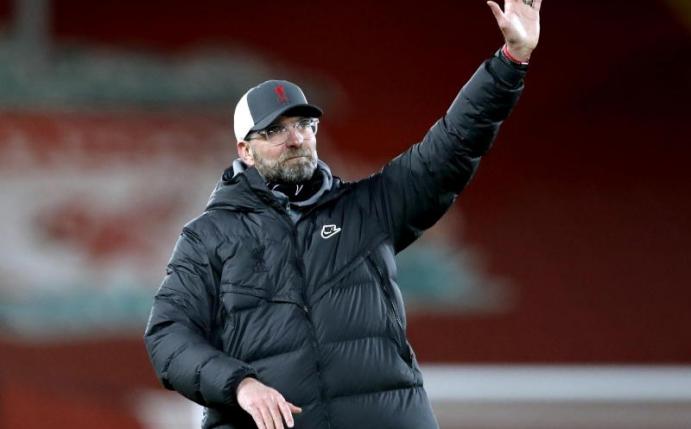 Liverpool-Coach Jürgen Klopp lobt den neuen Chelsea-Coach Thomas Tuchel. Foto: Clive Brunskill/PA Wire/dpa