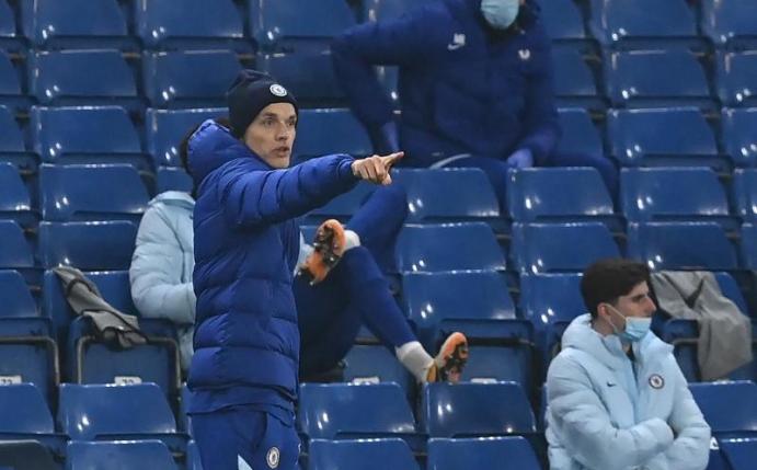 In seinem ersten Spiel als Chelsea-Coach kam Thomas Tuchel zu einem 0:0 gegen die Wolverhampton Wanderers. Foto: Neil Hall/PA Wire/dpa