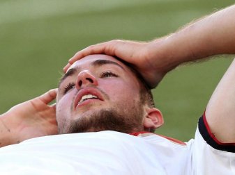 Christoph Kramer hatte sich im WM-Finale 2014 eine schwere Gehirnerschütterung zugezogen. Foto: Ballesteros/EFE/dpa Christoph Kramer hatte sich im WM-Finale 2014 eine schwere Gehirnerschütterung zugezogen. Foto: Ballesteros/EFE/dpa