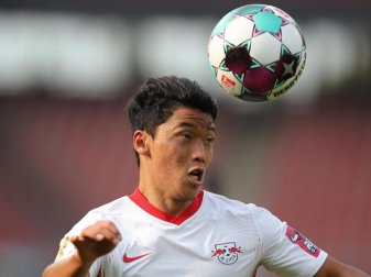 Bleibt vorerst bei RB Leipzig: Hee-chan Hwang. Foto: Daniel Karmann/dpa Bleibt vorerst bei RB Leipzig: Hee-chan Hwang. Foto: Daniel Karmann/dpa