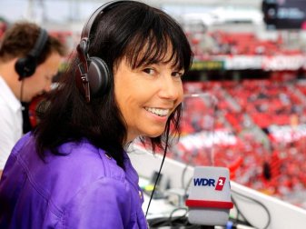 Sabine Töpperwien darf das WM-Finale kommentieren. Foto: Dirk Borm/WDR/dpa Sabine Töpperwien darf das WM-Finale kommentieren. Foto: Dirk Borm/WDR/dpa