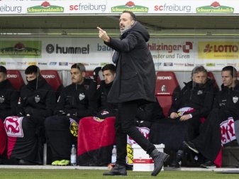 VfB-Trainer Pellegrino Matarazzo wünscht sich endlich einen Heimsieg in der Bundesliga. Foto: Tom Weller/dpa VfB-Trainer Pellegrino Matarazzo wünscht sich endlich einen Heimsieg in der Bundesliga. Foto: Tom Weller/dpa