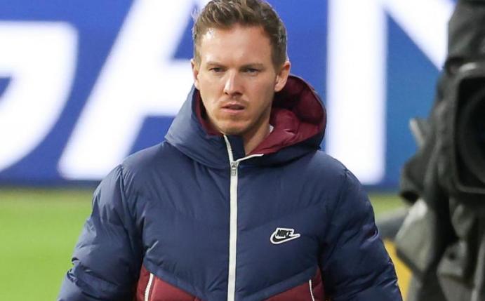 Will den FC Bayern nicht davonziehen lassen: Leipzigs Trainer Julian Nagelsmann. Foto: Jan Woitas/dpa-Zentralbild/dpa