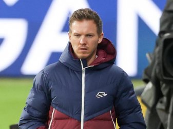 Will den FC Bayern nicht davonziehen lassen: Leipzigs Trainer Julian Nagelsmann. Foto: Jan Woitas/dpa-Zentralbild/dpa Will den FC Bayern nicht davonziehen lassen: Leipzigs Trainer Julian Nagelsmann. Foto: Jan Woitas/dpa-Zentralbild/dpa