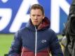 Will den FC Bayern nicht davonziehen lassen: Leipzigs Trainer Julian Nagelsmann. Foto: Jan Woitas/dpa-Zentralbild/dpa