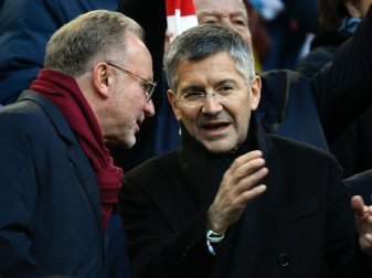 Bayern-Präsident Herbert Hainer steht zu Trainer Flick