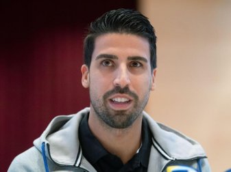Soll vor einer Verpflichtung durch Hertha BSC stehen: Sami Khedira. Foto: Marijan Murat/dpa Soll vor einer Verpflichtung durch Hertha BSC stehen: Sami Khedira. Foto: Marijan Murat/dpa