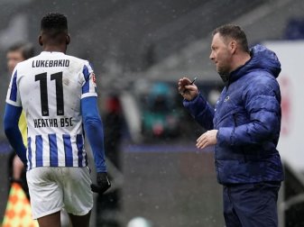 Trainer-Rückkehrer Pal Dardai konnte den Hertha-Abwärtstrend noch nicht stoppen. Foto: Thomas Frey/dpa Trainer-Rückkehrer Pal Dardai konnte den Hertha-Abwärtstrend noch nicht stoppen. Foto: Thomas Frey/dpa